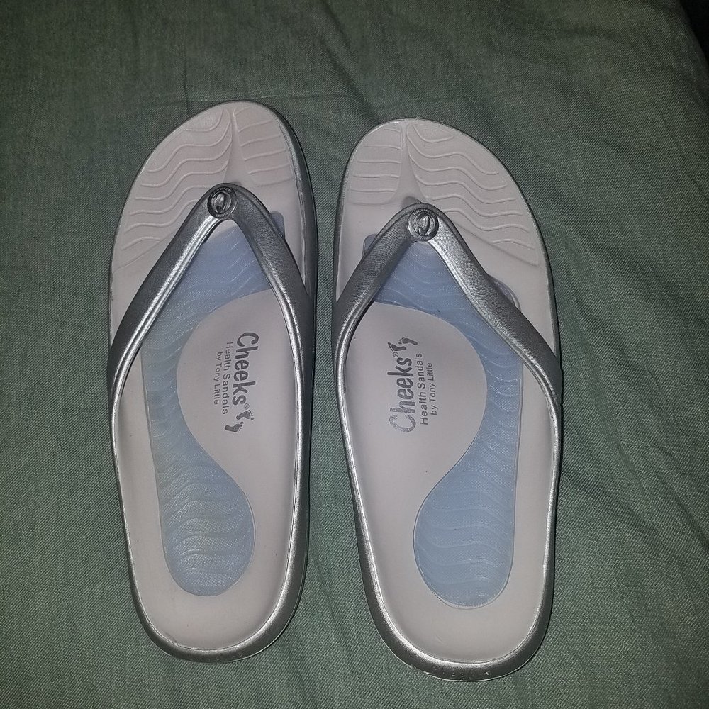 Cheeks silver sandles